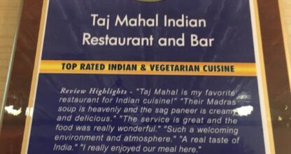 Taj Mahal Indian Restaurant & Bar