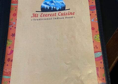 Mt. Everest India's Cuisine