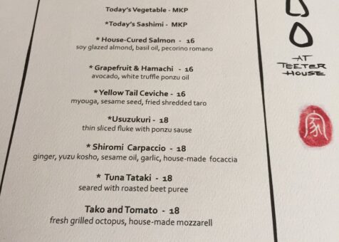 Nobuo at Teeter House