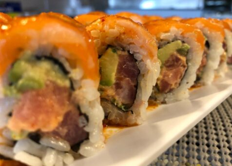 yellowfish sushi