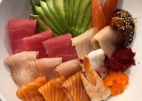 yellowfish sushi