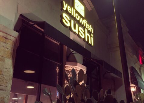 yellowfish sushi