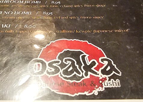 Osaka Japanese Steak And Sushi
