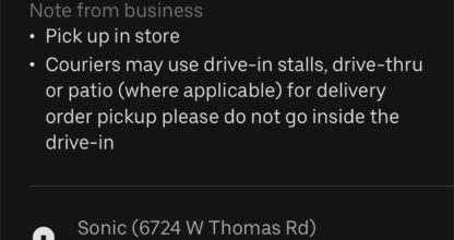 SONIC Drive In