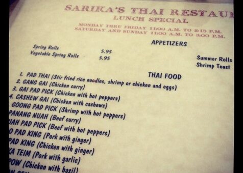 Sarika's Thai Restaurant